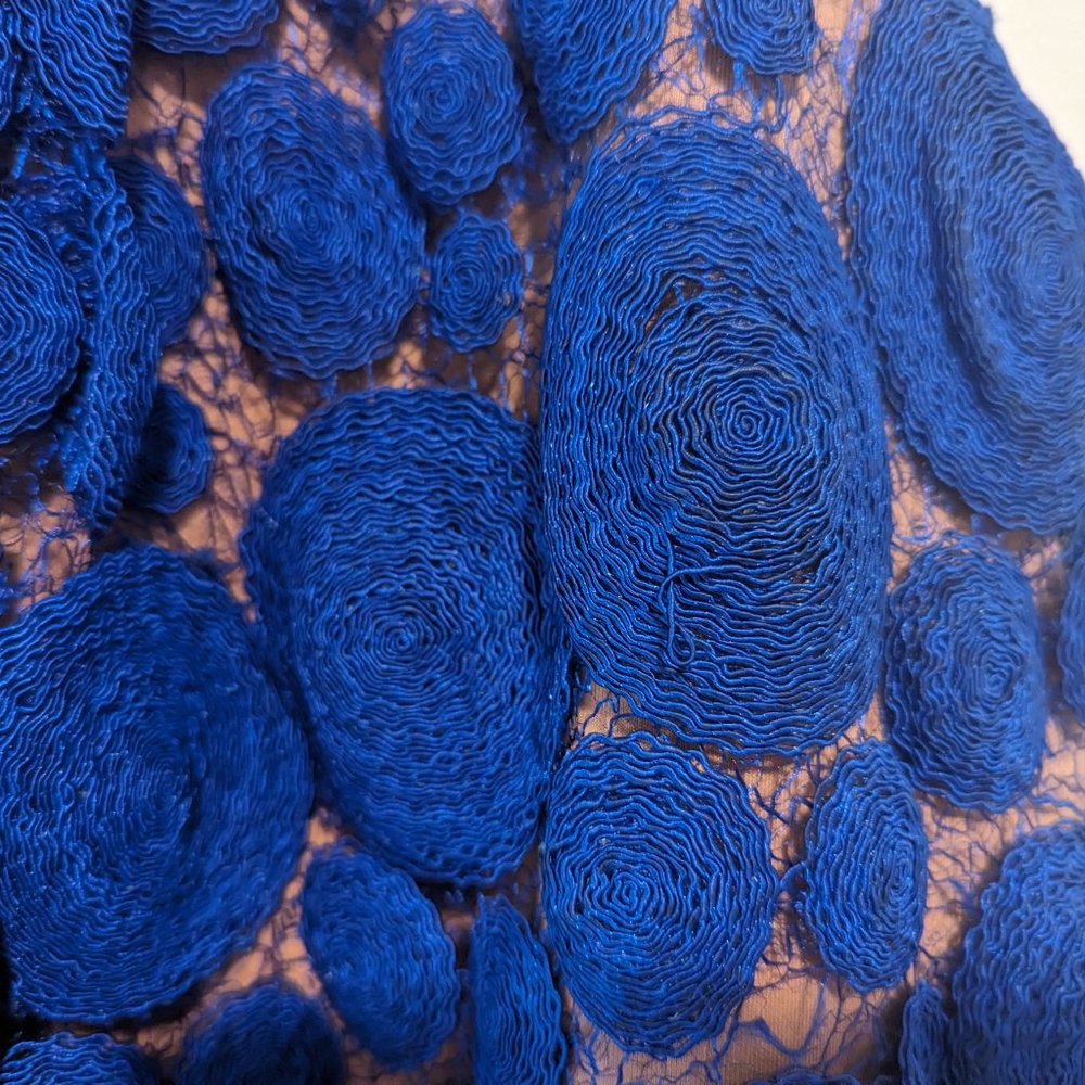 Anthropologie Eva Franco Blue "Albustru" Circle Skirt - Picture 13 of 16